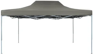 vidaXL Rozkładany namiot, pawilon 3 x 4,5 m, antracytowy - Pawilony ogrodowe - miniaturka - grafika 2