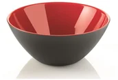 Miski i półmiski - Guzzini My Fusion Miska Czarno-Czerwona Średnica 25,0 2814.25.140 - miniaturka - grafika 1