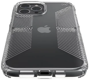 Speck Presidio Perfect-Clear with Grips - Etui na iPhone 12 Pro Max z powłoką MICROBAN (Clear) 138506-5085 - Etui i futerały do telefonów - miniaturka - grafika 3