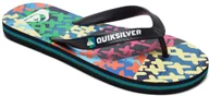 Buty dla chłopców - Quiksilver japonki ęce MOLOKAI VARIABLE Blue/Blue/Green XBBG - miniaturka - grafika 1