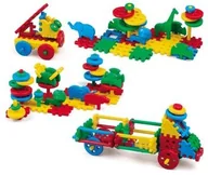 Klocki - Mario-Inex Klocki wafle 200 Elementów W Kartonie 5906737900123) - miniaturka - grafika 1