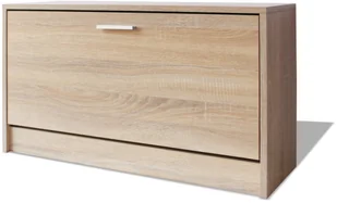 vidaXL Szafka na buty 80x24x45 cm dąb - Szafki na buty - miniaturka - grafika 2