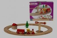Eichhorn Kolejka, okrężny tor, 15 el. 100001200 - Pociągi dla dzieci - miniaturka - grafika 2