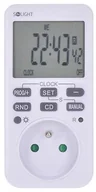 Gniazdka elektryczne - Solight Solight DT33  Cyfrowy tygodniowy wyłącznik czasowy 16A/230V - miniaturka - grafika 1