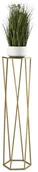 Kwietniki - Kwietnik stojak na rośliny złoty 100 cm - miniaturka - grafika 1