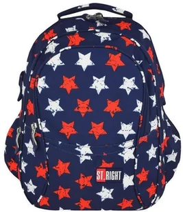 St. Majewski Plecak 17" 4 komory BP1 Stars St.Right + chusta wielofunkcyjna GRATIS 712582 - Plecaki - miniaturka - grafika 6
