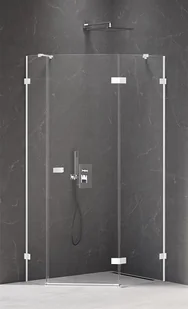 New Trendy EXK-3872 KABINA AVEXA WHITE PI$204CIOKąTNA P 100x80x200 CZYSTE 6mm ACTIVE SHIELD - Kabiny prysznicowe - miniaturka - grafika 2