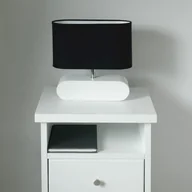 Lampy stojące - Spotlight Marinna Nocna Spot-Light 7615042 Drewno Bukowe/Tkanina - miniaturka - grafika 1