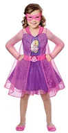 Stroje karnawałowe - AMSCAN kostium dziecięcy Barbie Das agenta-Team, czarny - miniaturka - grafika 1