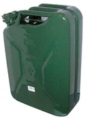 Kanistry - Carpoint 0110009 kanister na benzynę 20 l, metalowy, TUV/GS, zielony 0110009 - miniaturka - grafika 1