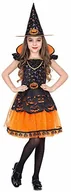 Stroje karnawałowe - WIDMANN Widmann kostium dziecięcy czarownica, 128 cm - miniaturka - grafika 1