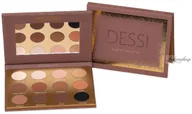 Cienie do powiek - Dessi DESSI - MATTE PALETTE - Matowa paletka 12 cieni - 20 g - miniaturka - grafika 1