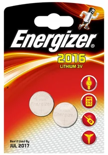 Energizer Baterie specjalistyczna CR2016, 3V, 2szt. EN-248340 - Baterie i akcesoria - miniaturka - grafika 3