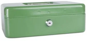 Donau Kasetka na pieniądze , duża, 250x90x180mm, zielona 5233001PL-06 - Sejfy i kasy pancerne - miniaturka - grafika 2