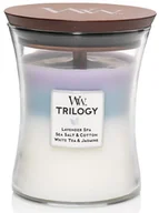 Świece - WoodWick Świeca zapachowa Trilogy - Calming Retreat - Kwiatowa Świeżość ww_świeca_trilogy_M_calming_retreat - miniaturka - grafika 1