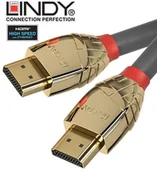Kable - Lindy Kabel HDMI HIGHSPEED 4K 37864 Gold - 5m 37864 - miniaturka - grafika 1