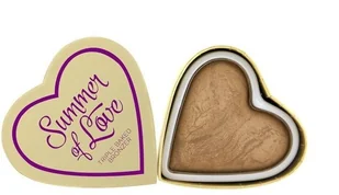 Makeup Revolution London London I Heart Makeup Summer Of Love bronzer 10 g dla kobiet Summer Of Love 60309 - Bronzery i konturowanie twarzy - miniaturka - grafika 3