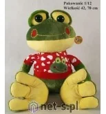 Maskotki i pluszaki - Deef Żabka w koszulce wielka 03115 - miniaturka - grafika 1