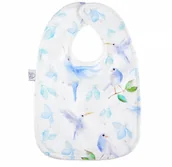 Śliniaki i fartuszki - MAYLILY ŚLINIACZEK BAMBUSOWY CLASSIC - NIEBIAŃSKIE PTASZKI 66000-uniw - miniaturka - grafika 1