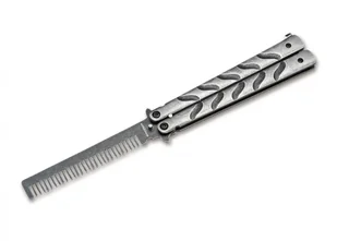 Magnum Balicomb składany grzebień dla dorosłych, srebrny, 0 - Grzebienie fryzjerskie - miniaturka - grafika 2