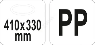 Yato TACA KELNERSKA PROSTOKĄTNA 410x330MM YG-02105 - Wyposażenie lokali gastronomicznych - miniaturka - grafika 3