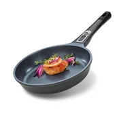 Patelnie - Küchenprofi Kuchenprofi Milano 20 Cm Czarna Patelnia Aluminiowa - miniaturka - grafika 1