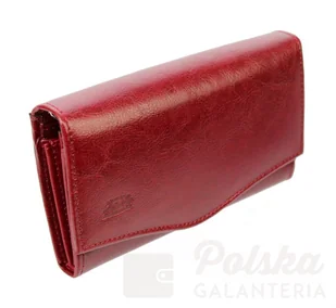 Elkor (PL) Portfel Damski (PL) Długi Suwak Skóra Naturalna Zaokrąglony Przód - Portfele - miniaturka - grafika 3