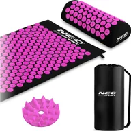 Akcesoria do masażu - Neo-Sport NeoSport Mata do akupresury z kolcami 190003 czarno-fioletowa 190003 - miniaturka - grafika 1