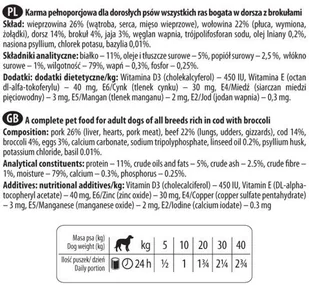 Dolina Noteci Premium Dorsz z brokułami 150g 43682-uniw - Mokra karma dla psów - miniaturka - grafika 2
