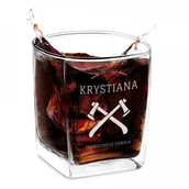 Szklanki - Murrano Szklanka do Whisky Grawer dla Prawdziwego Drwala SZC-018 - miniaturka - grafika 1