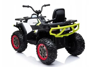 Import LEANToys Quad na Akumulator XMX607 Biały 4141 - Pojazdy elektryczne dla dzieci - miniaturka - grafika 6