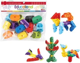 Askato Klocki puzzle 16 elementów - Klocki - miniaturka - grafika 2