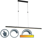 Lampy sufitowe - Paul Neuhaus Lampa wisząca regulowana antracyt LED zmiana temperatury barwowej - Julia - miniaturka - grafika 1