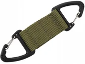 Sprzęt wspinaczkowy - MFH Karabinek Karabińczyk Delta Ekspres Oliv - miniaturka - grafika 1