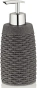 Mydelniczki i dozowniki mydła - Kela Alexia dozownik do mydła szary 24141 - miniaturka - grafika 1