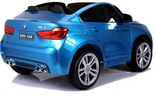 Import LEANToys NOWE BMW X6M Niebieskie Lakierowane - Pojazdy elektryczne dla dzieci - miniaturka - grafika 11