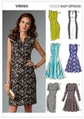 Akcesoria i części do maszyn do szycia - Vogue v9050  wykrój do szycia, wygląda elegancko, Extra ekstrawagancko, modny V9050E50 - miniaturka - grafika 1