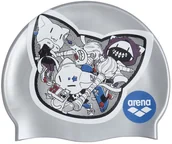 Pływanie - Arena Print Cap Kids, crazy party 2021 Czepki 94171-222-0 - miniaturka - grafika 1