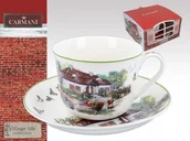 Filiżanki - Carmani Filiżanka Village Life - BIAŁY DWOREK - 400ml 1328 (041-0054) s - miniaturka - grafika 1