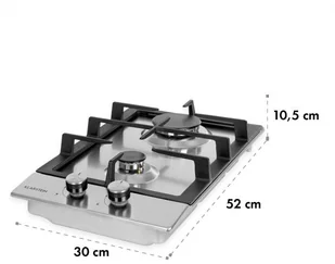 Płyta gazowa do zabudowy Klarstein DSM-IgnitoDom-SS - Płyty gazowe do zabudowy Płyta gazowa do zabudowy Klarstein DSM-IgnitoDom-SS - Płyty gazowe do zabudowy - miniaturka - grafika 9