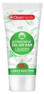 Clean Hands Żel antybakteryjny do rąk z aloesem 30ml - Clean Hands - Pasty do zębów - miniaturka - grafika 2
