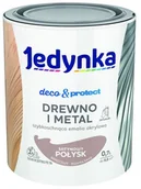 Farby zewnętrzne - Jedynka D&p- farba, satynowa, brązowa, 0.7l - miniaturka - grafika 1