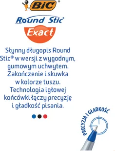 BIC ROUND STIC NIEBIESKI 918543 - Długopisy - miniaturka - grafika 6