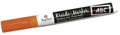Kredki, ołówki, pastele i pisaki - Rayher 38830210 marker, kredy klinowatym czubkiem 2  6 MM, źródeł światła Pomarańczowy 38-830-210 - miniaturka - grafika 1