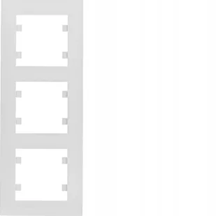 Hager Lumina intense Ramka 3-krotna pozioma - Klawisze i ramki - miniaturka - grafika 2