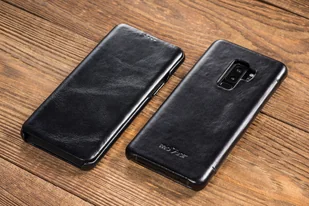 moVear MOVEAR Etui Samsung Galaxy S9+ (Plus) Prawdziwa Skóra CZARNE SGS9PS0S0BKVBK - Etui i futerały do telefonów - miniaturka - grafika 8