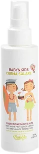 Bubble&amp;CO Bubble&CO - Krem Przeciwsłoneczny dla Dzieci I Niemowląt SPF 50 z Filtrami Mineralnymi, 100 ml, 0m+ - Kremy dla dzieci - miniaturka - grafika 2