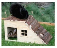 Akcesoria dla gryzoni - Kerbl domek dla m. rampa 50 x 25 x 25 cm - miniaturka - grafika 1