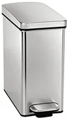 Kosze na śmieci - simplehuman 10 L kosz na śmieci z pedałem prostokątne SH-CW1898 - miniaturka - grafika 1
