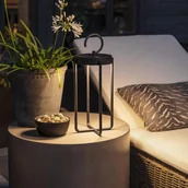 Lampy ogrodowe - Konstsmide Latarnia dekoracyjna Manorola, USB, ściemniana - miniaturka - grafika 1